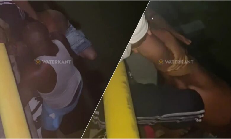 Man probeert van brug te springen na ruzie, omstanders voorkomen drama