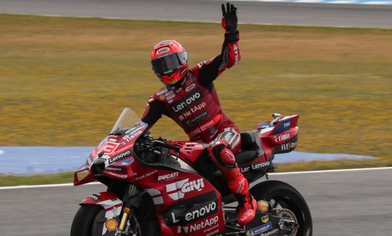 Marc Marquez Claims Thrilling Pole in Wet Spanish MotoGP Qualifying