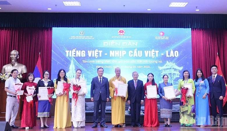 Tiếng Việt tại Lào: Nỗ lực giữ gìn bản sắc và kết nối cộng đồng