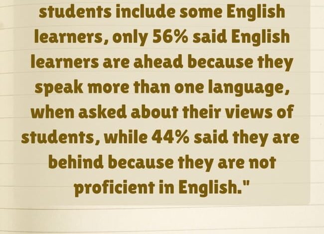 ELL Teaching Survey Findings: What Ed Week Data Says Matters Most