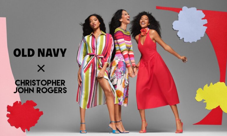 Old Navy x Christopher John Rogers Brings Colorful Joy to Main Street