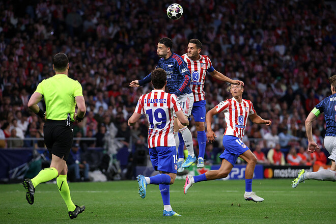 Каноніри втрималися в Мадриді: Атлетіко й Арсенал зіграли 1:1