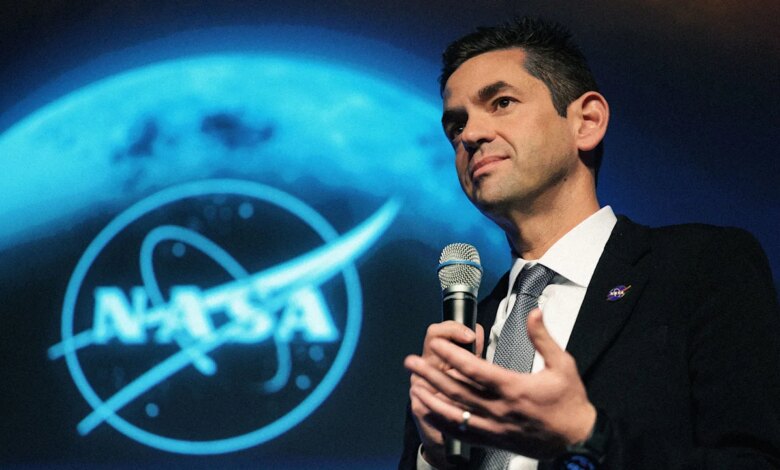 NASA chief: US must move faster in moon-base race vs China