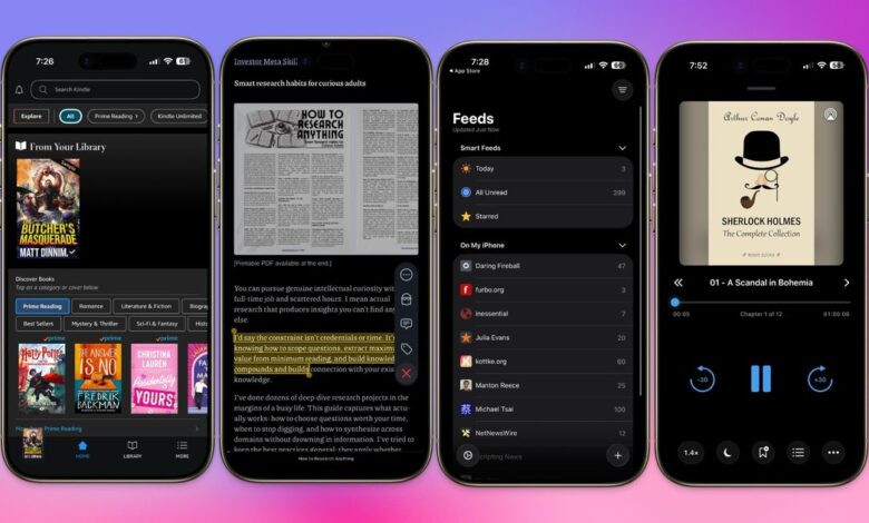 The 4 apps I use daily to stay on track with reading goals in 2026
