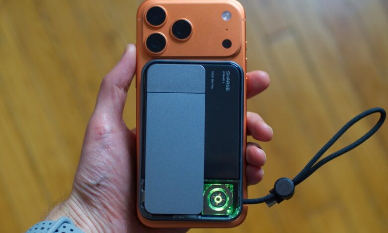Sharge’s Qi2.2 MagSafe battery hits —portable power with a catch