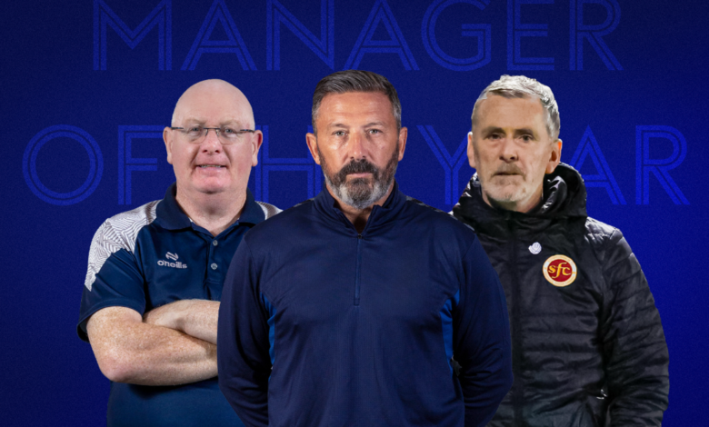 Hearts’ McInnes among SPFL manager of the year nominees