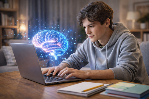 AI homework use surges in 2025 as critical thinking fears rise