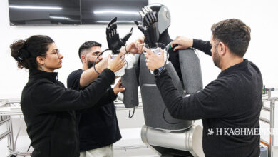 «MARK One»: Το πρώτο ελληνικό ανθρωποειδές ρομπότ στην παραγωγή