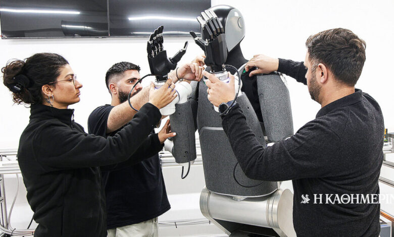 «MARK One»: Το πρώτο ελληνικό ανθρωποειδές ρομπότ στην παραγωγή