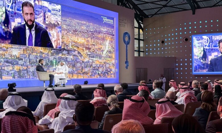 Syria’s Sharaa pitches investment as cities lie in rubble