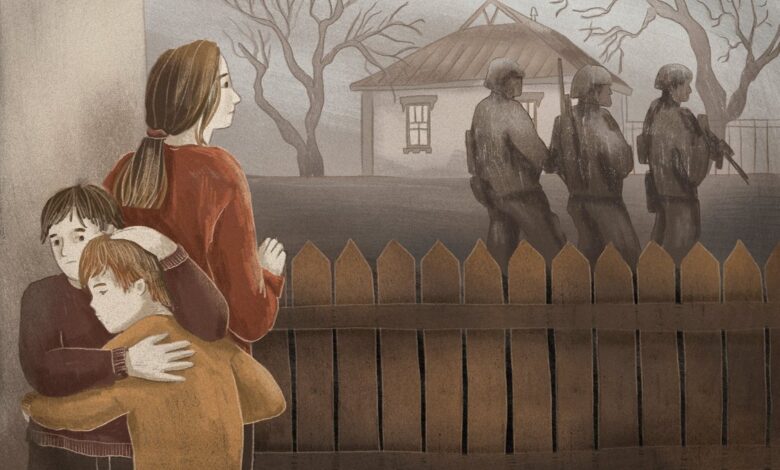 Ukraiņu ģimenes bēg no okupācijas: izvēle starp izglītību un brīvību