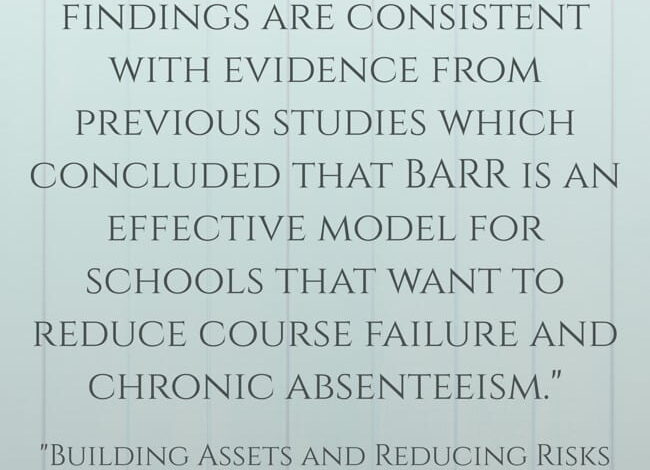 BARR for Ninth-Graders: What Works—and Why Schools Still Don’t Copy It