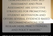 Peer & Self Assessment Boosts Student Motivation, New Study Suggests