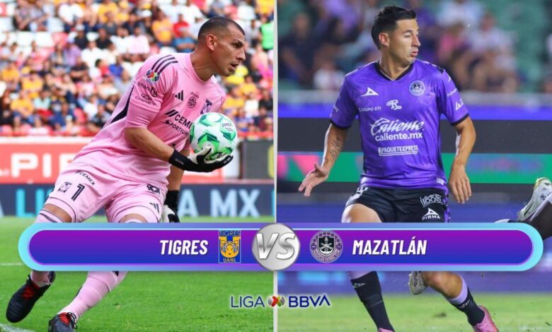 ¿Dónde ver EN VIVO el partido de J17 Tigres vs Mazatlán?