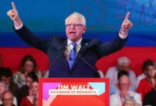 Walz slams Trump “feeble-minded,” attacks Iran war exit plan