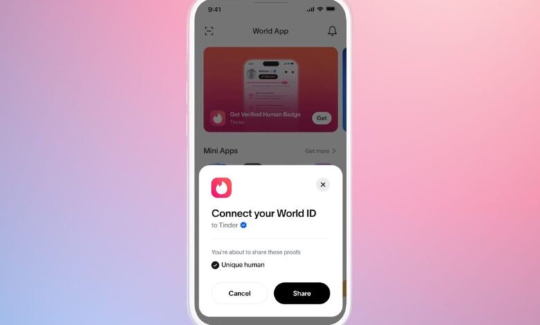 Tinder wants to check your humanity with an orb scan
