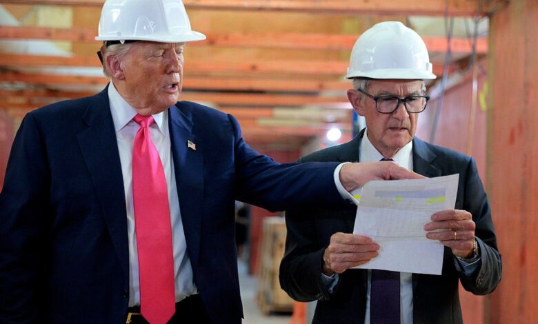 Trump pushes probe into Fed renovation after prosecutors step back