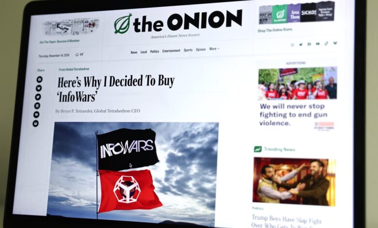 The Onion agrees to take over Infowars—if a Texas judge approves