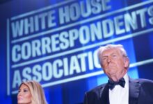Trump rushes out after possible gunfire at White House Correspondents’ Dinner