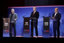 California governor debate turns on gas, housing, insurance—and insults