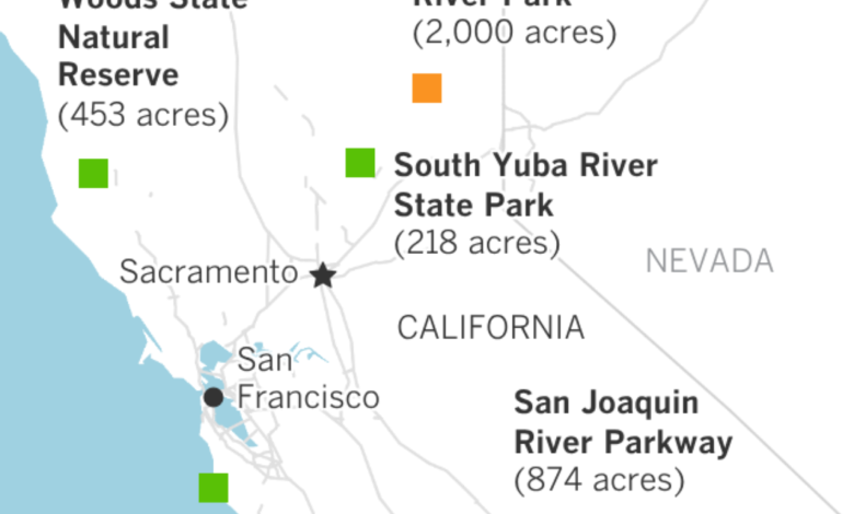 California marks biggest state park expansion: 3 new parks