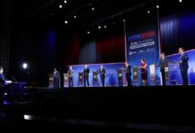 California governor candidates talk over one another in rapid-fire debate