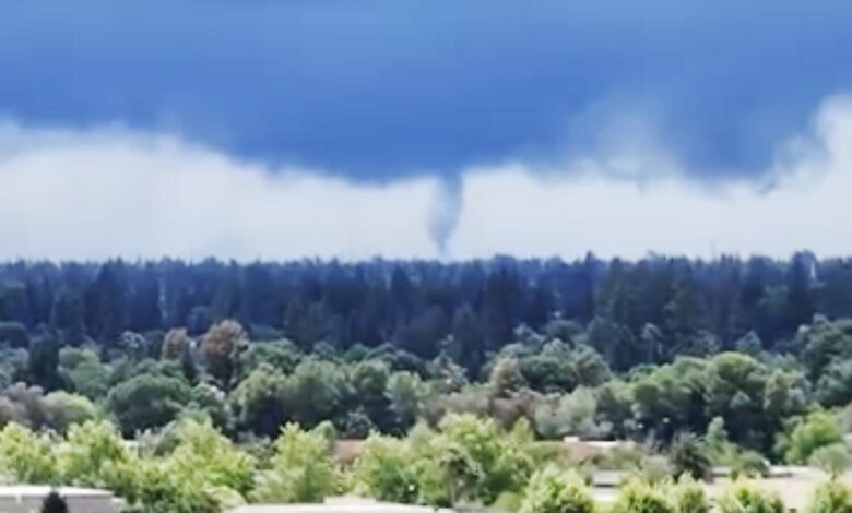 Central Valley tornado burst: four twisters in five hours