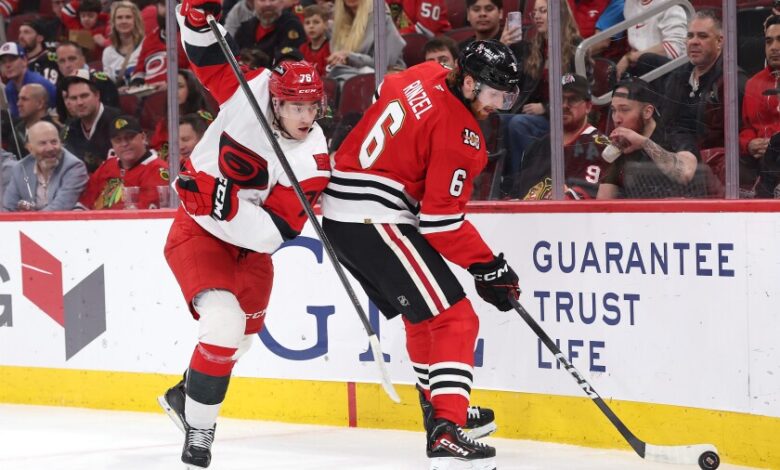 Blackhawks’ Sam Rinzel’s offseason weight plan