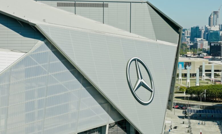 World Cup Focus: FIFA Covers Mercedes-Benz Logo at Atlanta Stadium