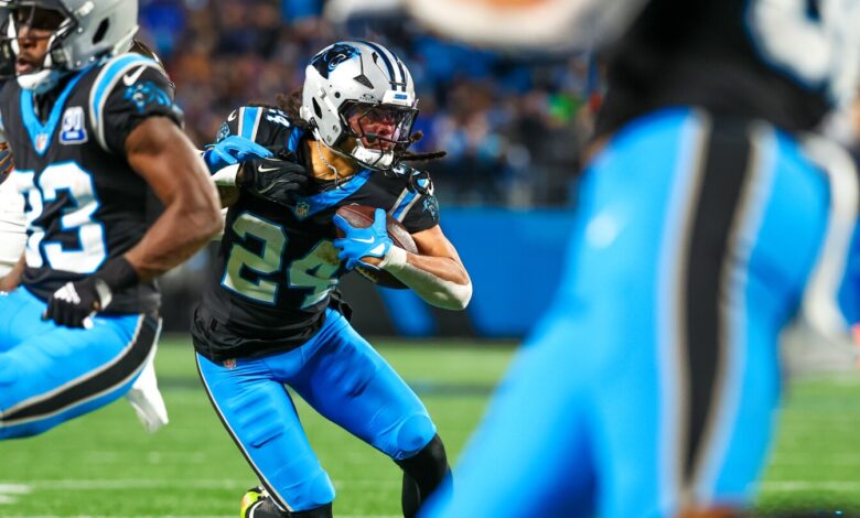 Panthers’ Jonathon Brooks closes in on full strength after ACL setbacks