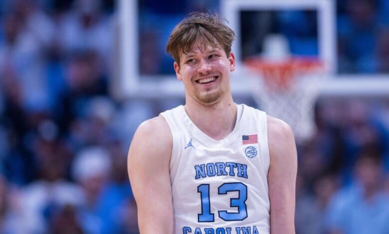 Henri Veesaar declares for 2026 NBA Draft—UNC’s rebuild challenge