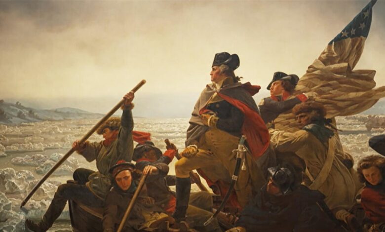 Washington Crossing the Delaware and the climate shift