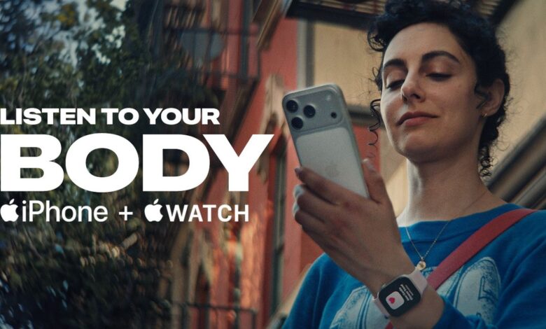 New Apple Ad Targets One Big Pitch: iPhone + Apple Watch Health Pairing