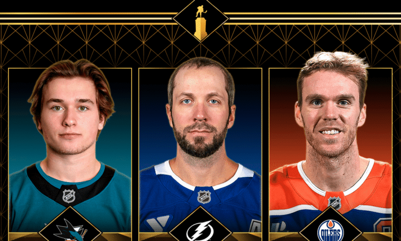 Celebrini, Kucherov, McDavid named Ted Lindsay Award finalists