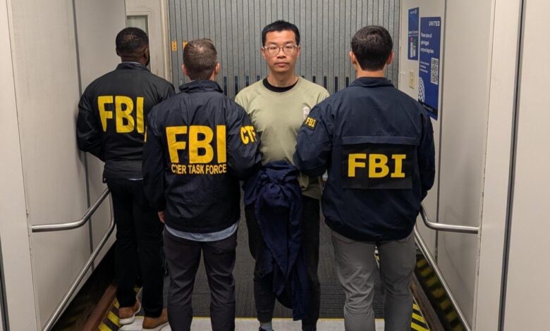 FBI extradites alleged China hacker Xu Zewei to US as Patel defends Italy trip