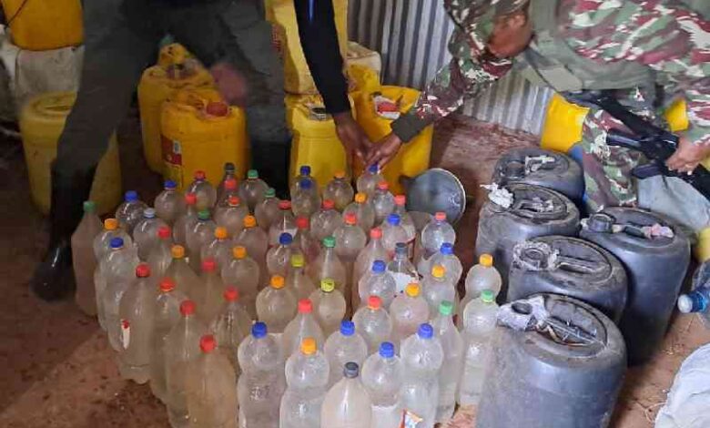 Nacada Seizes Sh4.1 Million in Illicit Ethanol During Runda Raid