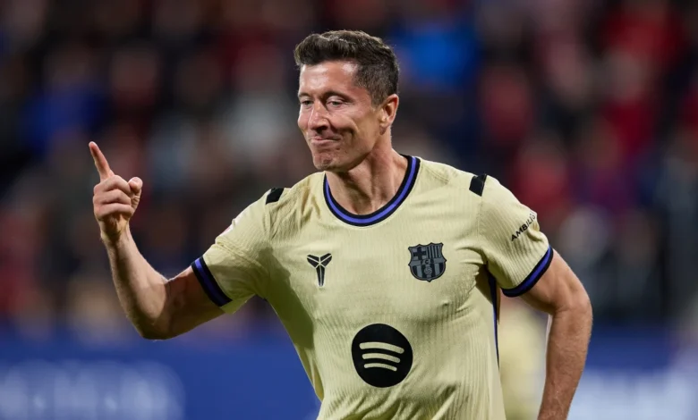Lewandowski bohaterem Barcelony. Kluczowa bramka z Rashfordem