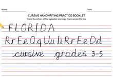 Florida Cursive Instruction Mandate for Grades 3-5