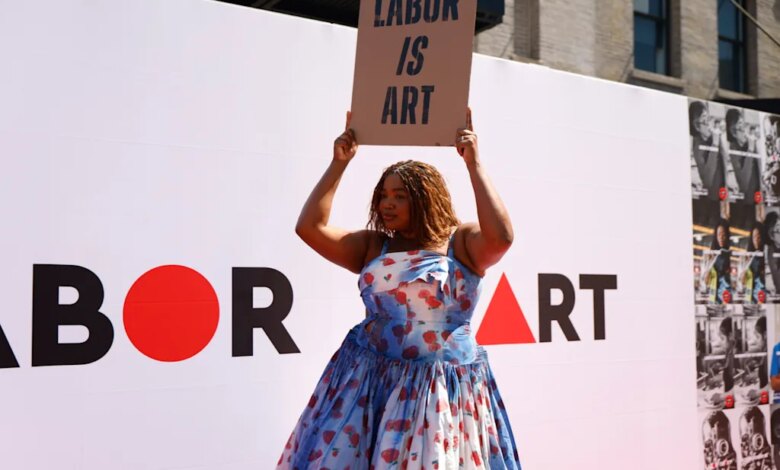 While billionaires get ready for the Met Gala, their workers walk a different kind of runway