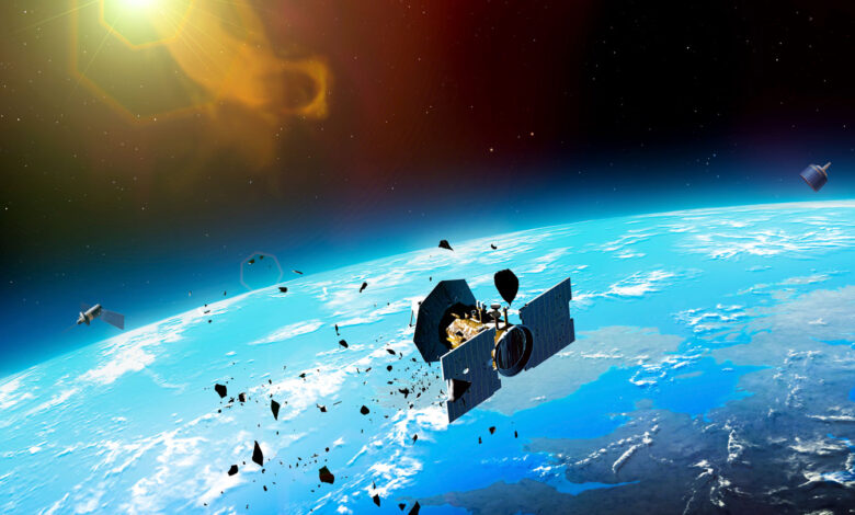 Solar activity can influence how fast space junk loses orbit