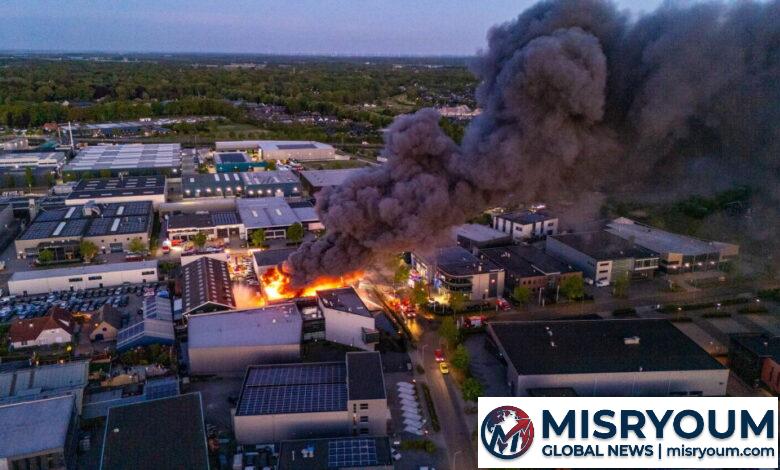 Brand in Ermelo mogelijk aangestoken: politie start onderzoek Brand in Ermelo mogelijk aangestoken: politie start onderzoek