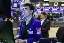 S&P 500 hits new record as oil cools and Apple jumps