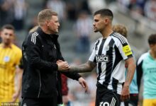 Newcastle 3-1 Brighton: Howe’s calls spark Europe hopes