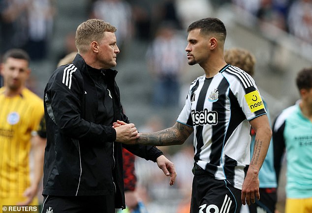 Newcastle 3-1 Brighton: Howe’s calls spark Europe hopes Newcastle 3-1 Brighton: Howe’s calls spark Europe hopes
