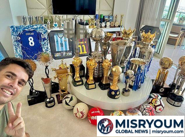 Oscar Trophy Haul as Former Chelsea Star Retires Oscar Trophy Haul as Former Chelsea Star Retires