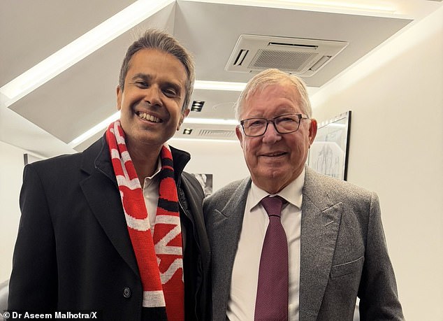 Sir Alex Ferguson hospital after feeling unwell at Old Trafford Sir Alex Ferguson hospital after feeling unwell at Old Trafford