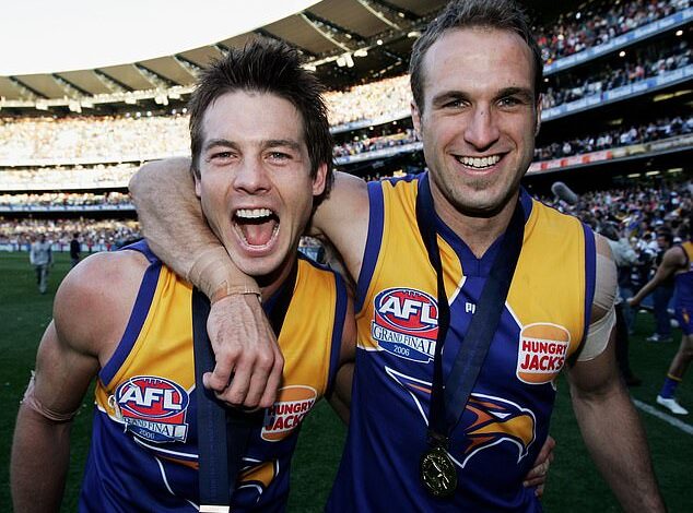 Ben Cousins and Chris Judd open up on their grief at the tragic deaths of two of their AFL teammates