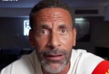 Rio Ferdinand makes thinly-veiled 'spitting' jibe at ex-team-mate Jamie Carragher eight years on from schoolgirl controversy - as Man United legend reignites light-hearted feud