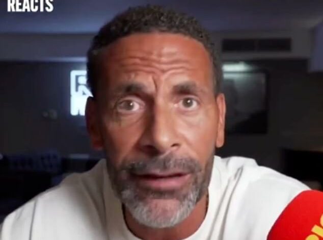 Rio Ferdinand makes thinly-veiled 'spitting' jibe at ex-team-mate Jamie Carragher eight years on from schoolgirl controversy - as Man United legend reignites light-hearted feud