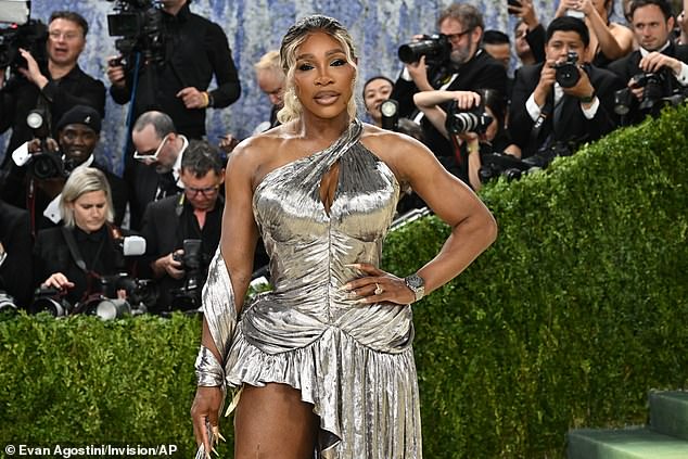 Serena Williams eviscerated by fans over 'tacky' Met Gala look... day after tennis legend was branded 'cheap'